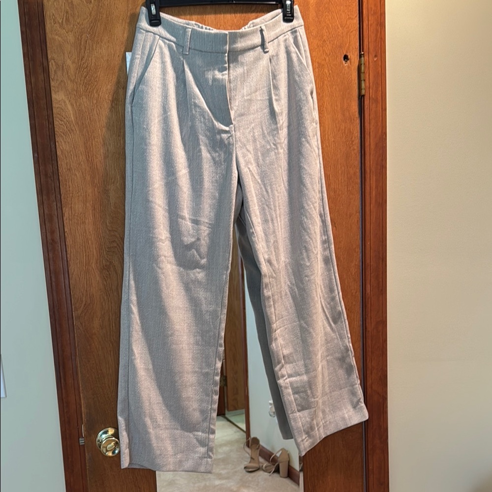 Women's beige/cream Wide-Leg Pants